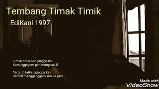 Download Lagu EdiKani - TEMBANG TIMAK TIMIK ONO PINGGIR KALI, Original Download Lagu EdiKani - TEMBANG TIMAK TIMIK ONO PINGGIR KALI, Original
