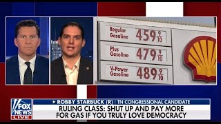 Robby Starbuck on Tucker Carlson feat. Will Cain on GAS PRICES!