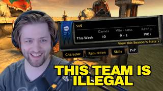 We Queued 5v5 TBC Arenas With Multiple Rank 1s