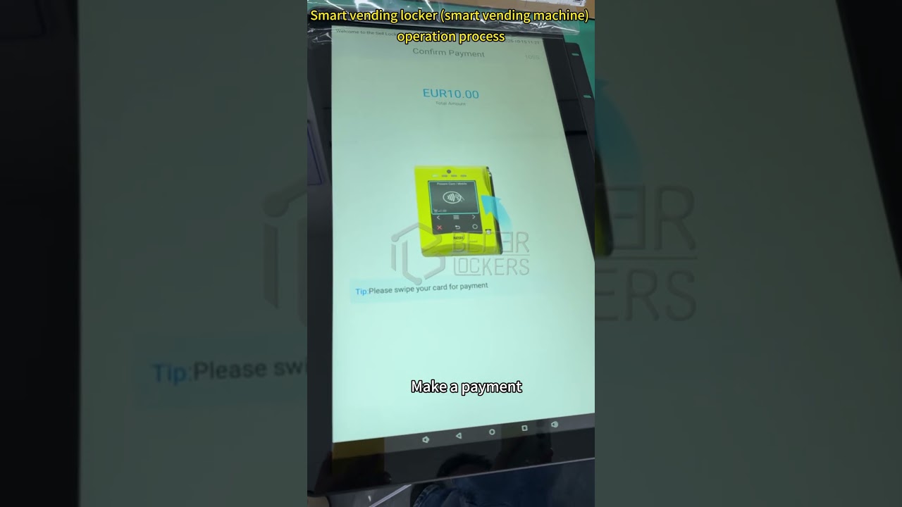 Smart vending locker, 24/7 hours self service smart vending machine for sale Coffee blind boxes