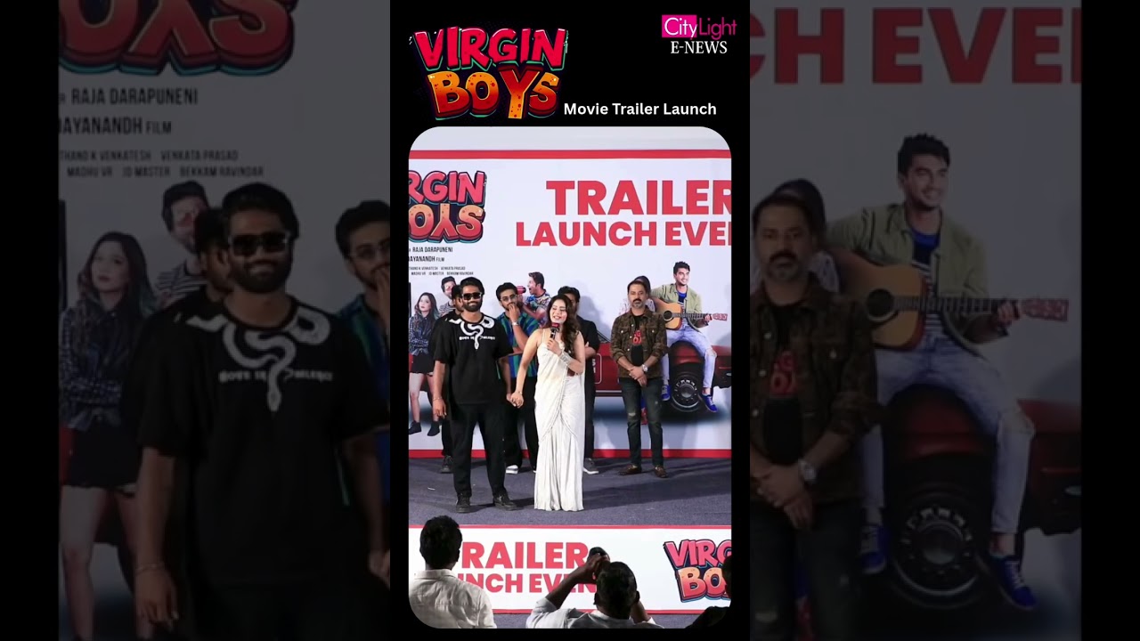 Virgin Boys* Movie Trailer Launch .*Ticket Konni iPhone Gelavali! Grandly, Set for July 11th Release