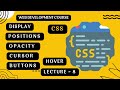 CSS-Display,Positions,Buttons, Hover Properties |Get Knowledge