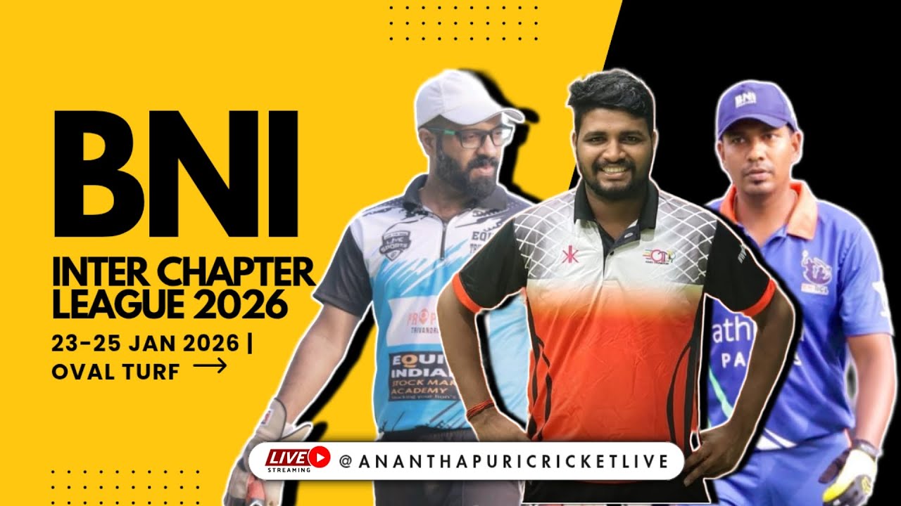 Grand Finale | BNI INTER CHAPTER LEAGUE 2026 | The Oval Turf, Kazhakkoottam