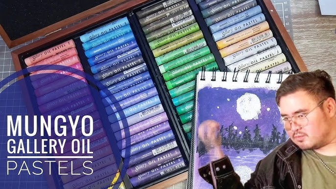 Mungyo Oil Pastels Blending Review  Why I stopped Using these Oil Pastels  