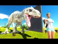 New INDOMINUS REX Escapes Enclosure - Animal Revolt Battle Simulator