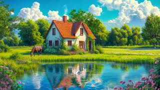 Enchanted Lakeside Retreat Soak in Deep Relaxation with Nature s Birds Winds