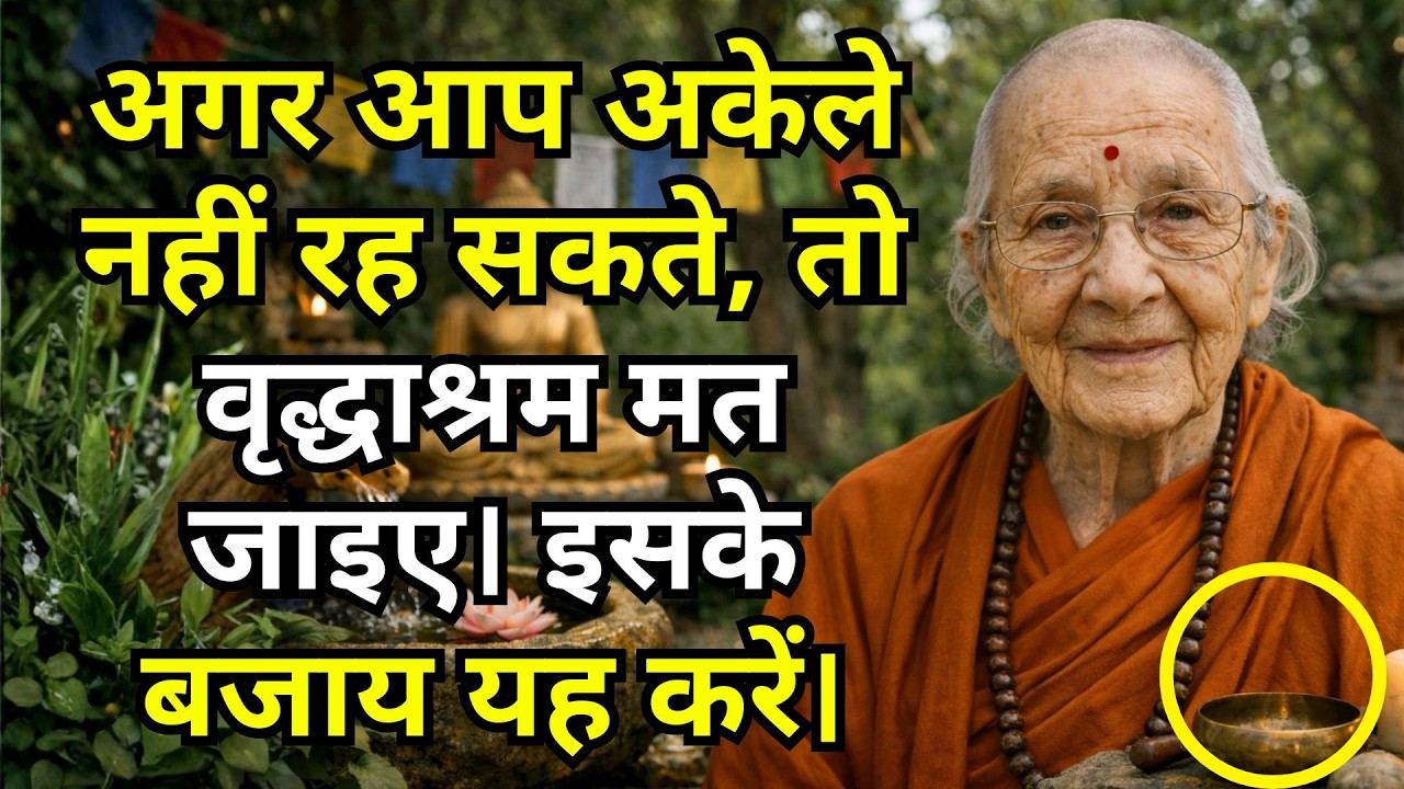 मैं 83 साल का हूँ। अगर आप अकेले नहीं रह सकते, तो वृद्धाश्रम मत जाइए। इसकी बजाय यह करें।