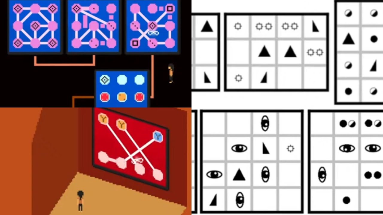 TAIJI vs WITNESS] Let's try some short puzzles なんかパズルゲーム