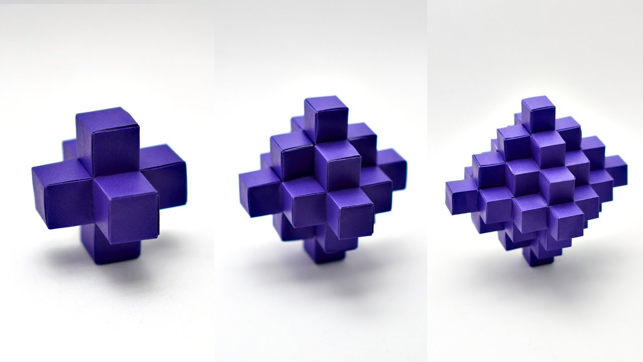 How to Make an Origami Minecraft Slime Pixel Art (No Glue or Tape -  Sonobe)! - Instructables