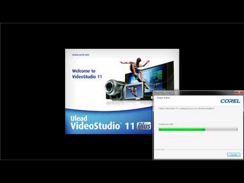 install Ulead Video Studio 11 Plus
