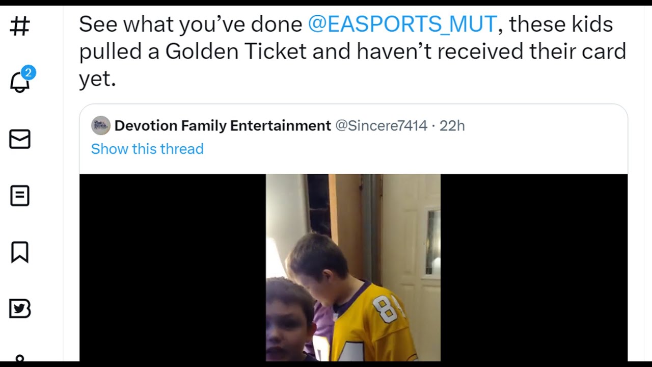 EA SPORTS DIDNT EVEN GIVE THE GOLDEN TICKET WINNERS THEIR CARDS ...
