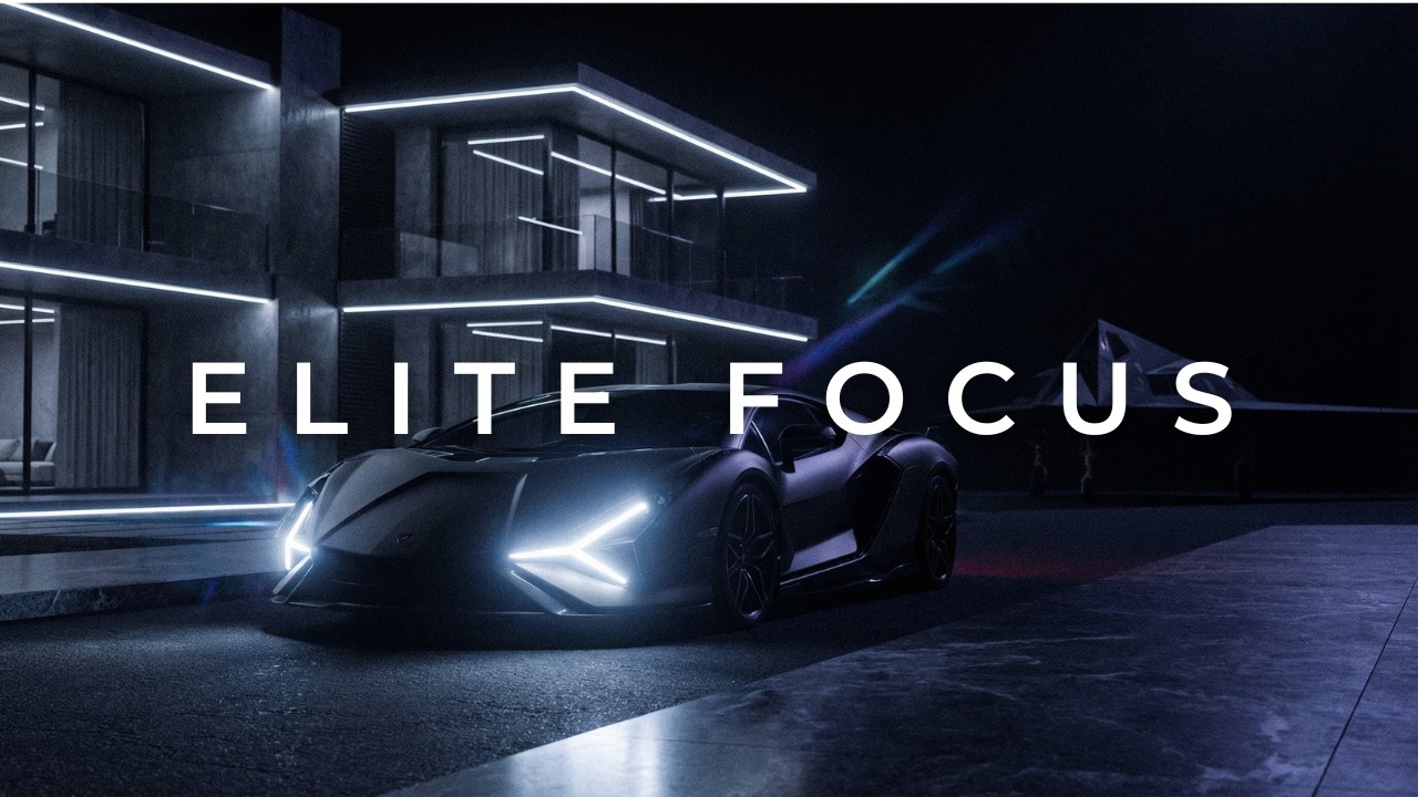 Dark Luxury Villa & Hypercar 🌃 Midnight LoFi Hip Hop Music for Elite Focus & Study
