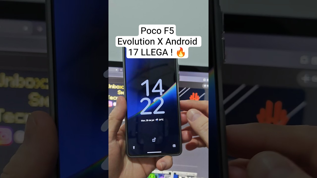 Poco F5 - EVOLUTION X ANDROID 17 IS OFFICIAL! #customrom - YouTube