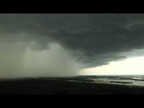 Heavy Weather Approaching New Smyrna Beach Florida August Youtube