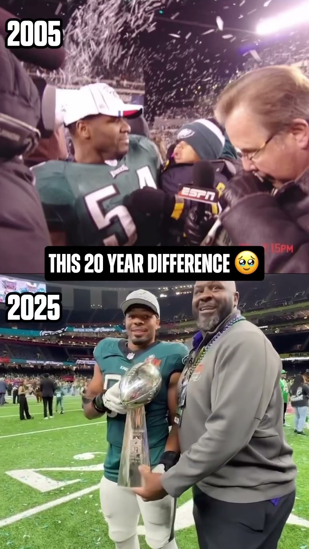 Jeremiah Trotter Jr. following in his father’s footsteps ??