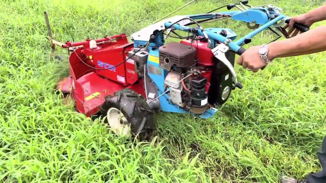 スターファームメイト ロータリーモア 確認動画】STAR スター HRM9070 HTM8070 多目的テイラー ニュー