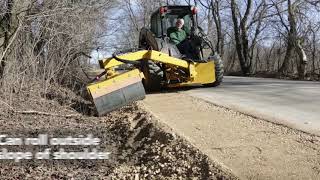 Road Widener Offset Vibratory Roller: A Safer Compaction Method