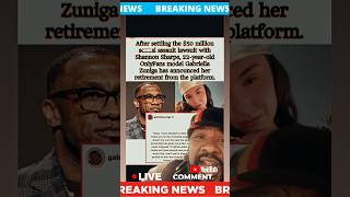 Did you know? #shannonsharpe just settled for how much? Now only fans model quits #viral #trending
