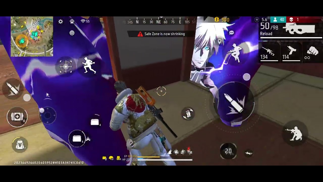 Killing with M4A1 Br ranked Free fire gameplay #freefire #brranked 