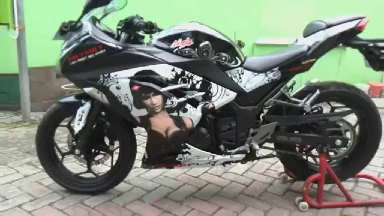 Cutting Sticker And Decal Ninja 250 By Yosef Sticker YouTube