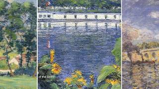 Impressionist Art TV — Silent Art Gallery · July 27 Night | Sunflowers on the Banks o… & others