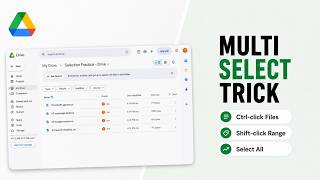 How to Select Multiple Files in Google Drive (Faster Batch Selection)