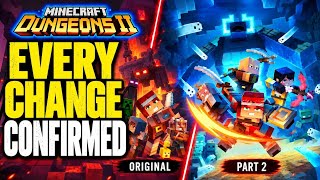 Minecraft Dungeons II vs Original | Every Change Confirmed @laserbolt