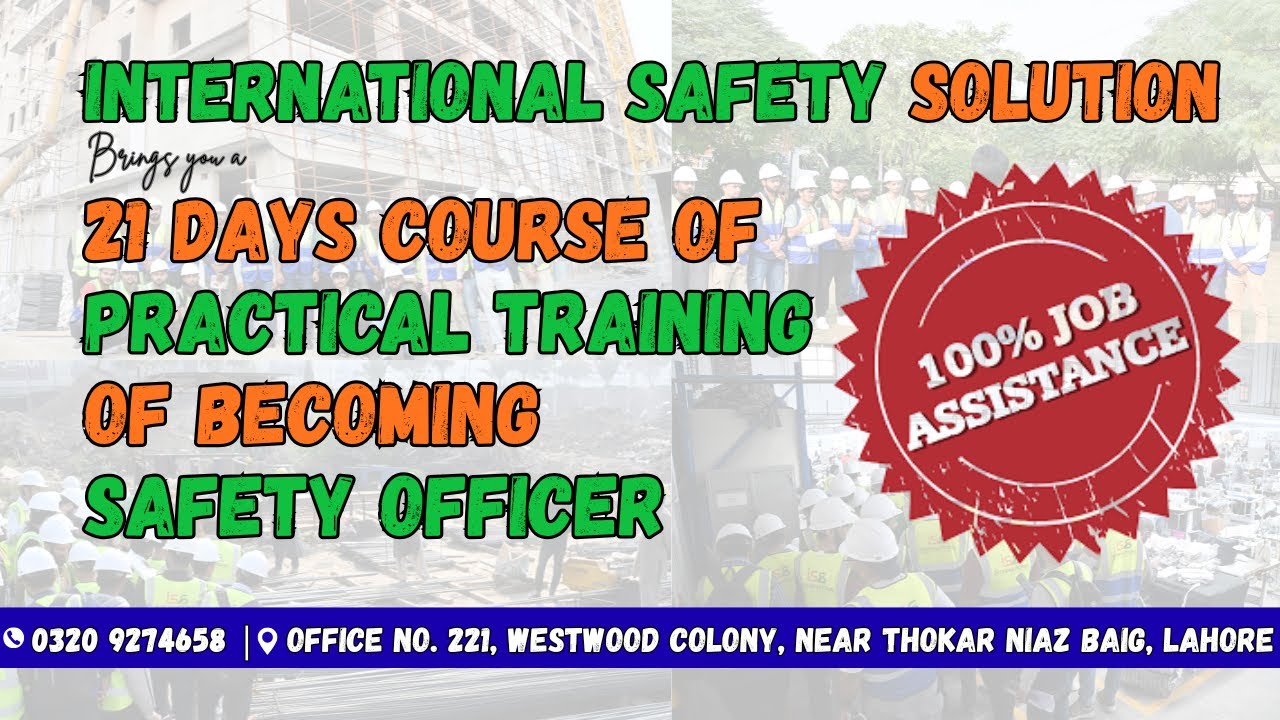 Rigger Course in Pakistan | Best Safety Institute in Pakistan | Best Rigger Training in Pakistan