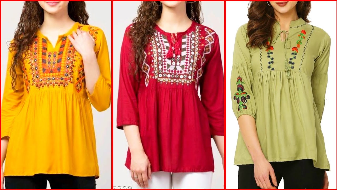 Wonderful And Stylish Ladies Embroidery Blouse Party Wear Blouse - YouTube