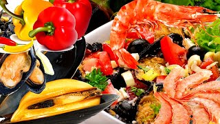 Салат к празднику. Простое и вкусное блюдо с мидиями, крабовыми палочкаи и свежими овощами. Салат к празднику. Простое и вкусное блюдо с мидиями, крабовыми палочкаи и свежими овощами.
