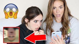 MOM REACTS to my SECRET CAMERA ROLL!!