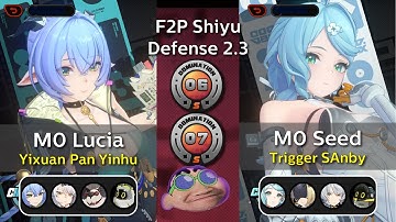 M0 Lucia & Obol Squad Team | F2P Shiyu 6-7 | Zenless Zone Zero 2.3