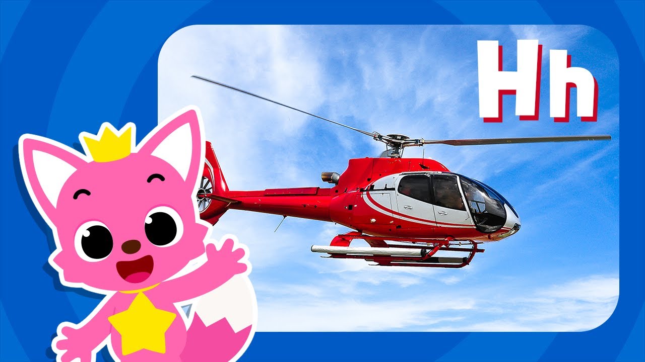 Letter H: Helicopter | Learn Alphabets | Learn English Alphabet for Kids | Learn with Pinkfong
