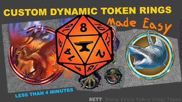 『 HOW TO CONVERT』Token Ring to Custom Dynamic Token Ring | SETT | FoundryVTT