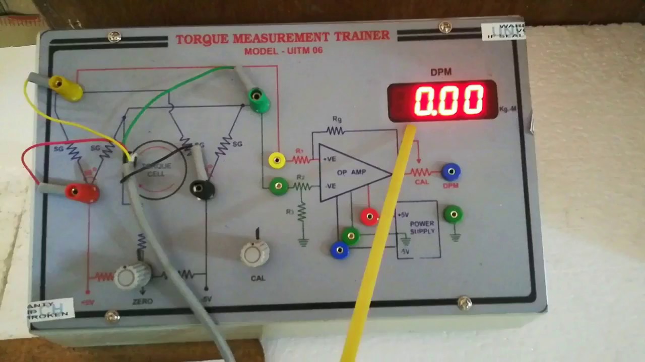 Measurement of  torque - WIZAARD