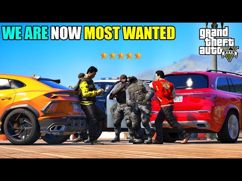 GTA 5: NOW WE ARE THE MOST WANTED IN LOS SANTOS| GTA 5 RP SERIES 09| MALAYALAM | @KRYPTIQ_63