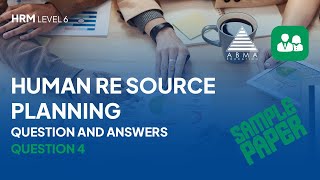 Two Manpower planning models that could be used to effectively support in HR planning in the retail