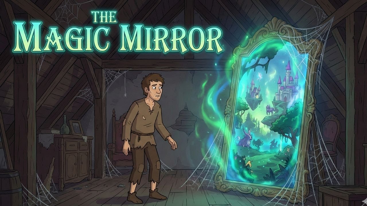The Magic Mirror and the Poor Servant