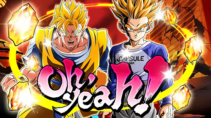 SUMMONING UNTIL CARNIVAL LR SSJ FUTURE GOHAN/FUTURE TRUNKS ARE RAINBOW!!! (Dokkan Battle)