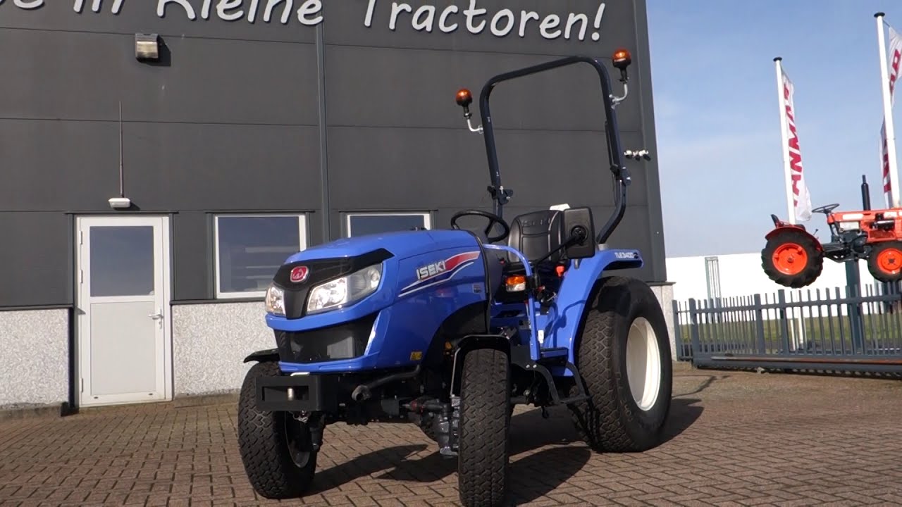 Iseki TLE3400 4wd HST / 0020 Draaiuren / Gazonbanden