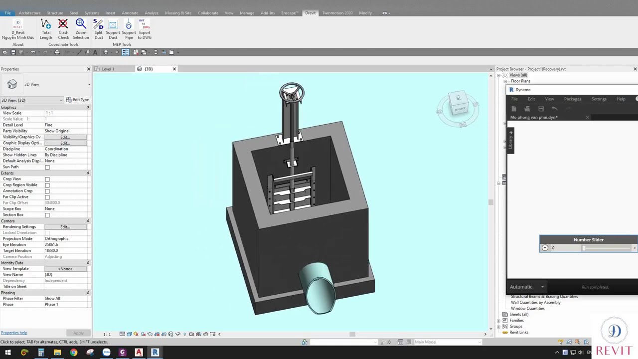 Family Revit Penstock YouTube