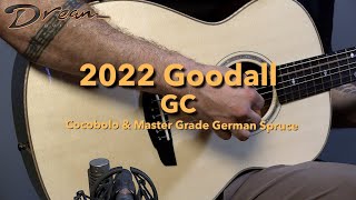 Dream Guitars - 2022 Goodall GC, Cocobolo & Master Grade German Spruce #guitardemo