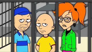 Caillou, Daisy And Cody Break Out Of Prison