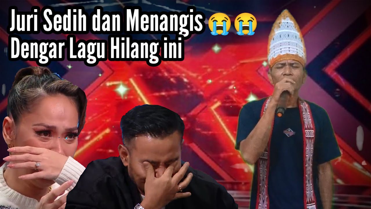 Juri sedih dan menangis 😭😭 dengar lagu Hilang || Justy Aldrin ft wizz Baker & Toton caribo || Cover