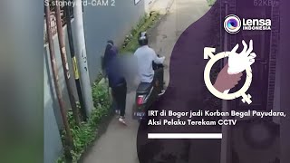 IRT di Bogor jadi Korban Begal Payudara, Aksi Pelaku Terekam CCTV