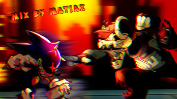 [FNF Mashup] Sonic.EXE Vs Tabi - You Can