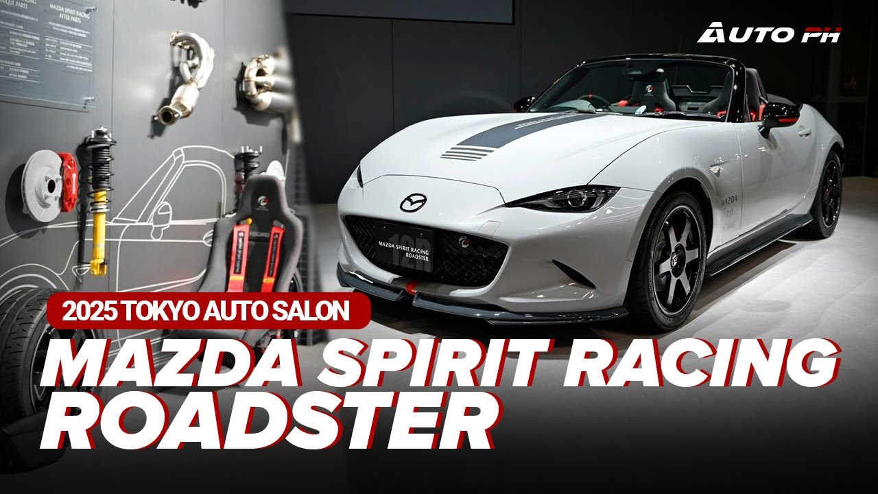 The new MAZDA SPIRIT RACING ROADSTER | Mazda at the 2025 Tokyo