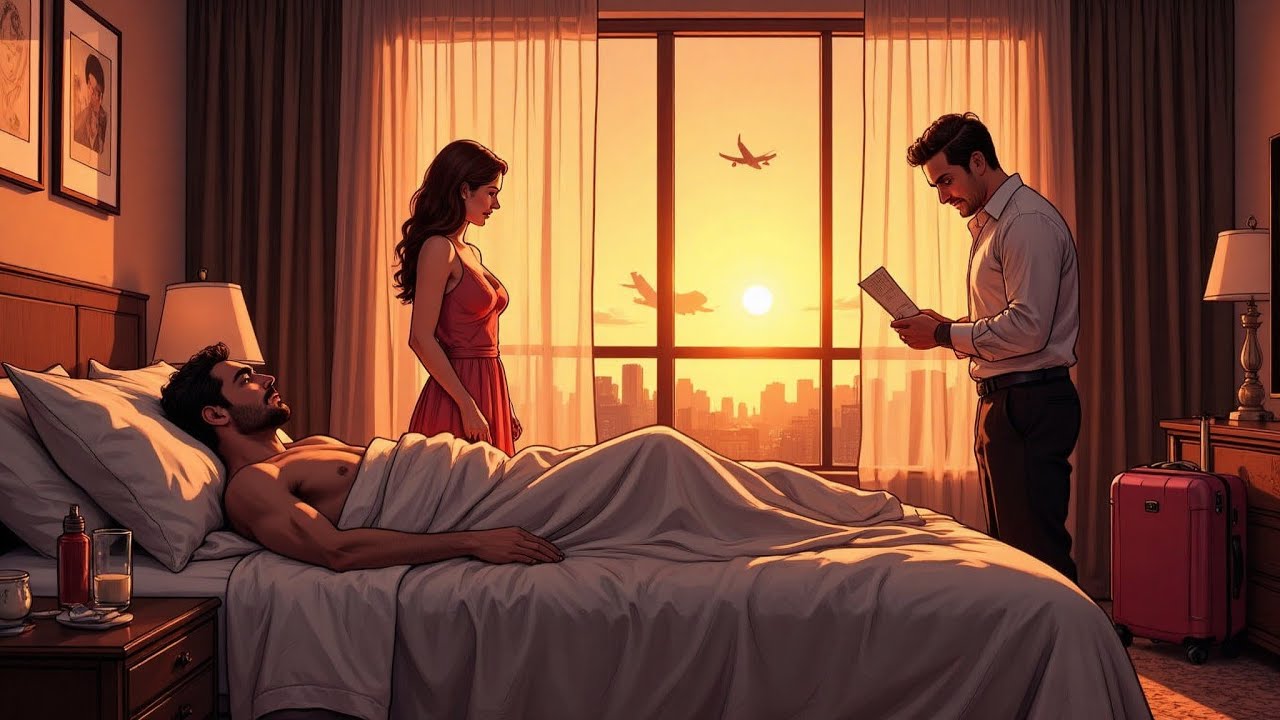 Ella llevó en secreto a su ex enfermo a nuestra luna de miel. Yo solo sonreí y cambié mi boleto para