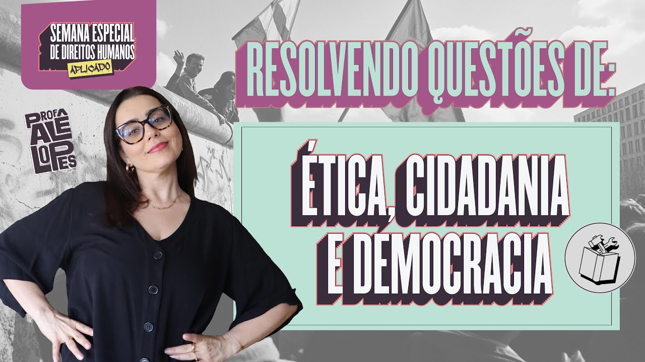 Como cai ética, cidadania e democracia em concurso público
