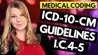 ICD-10-CM MEDICAL CODING GUIDELINES EXPLAINED - CHAPTER 4&5 GUIDELINES - ENDOCRINE & MENTAL HEALTH screenshot 3